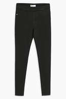 Black Skinny Knit Jegging Black Nawao.com