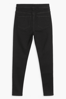 Black Skinny Knit Jegging Black Nawao.com