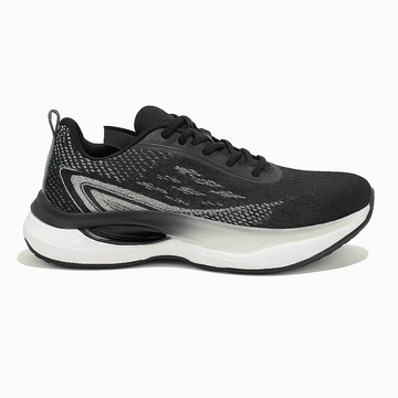 Black Sporty Lace Up Nawao.com
