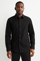 Black Stand Up Pack Shirt Nawao.com