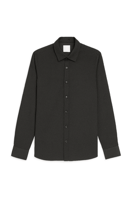 Black Stand Up Pack Shirt Nawao.com