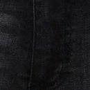 Black Straight Fit Jeans Nawao.com