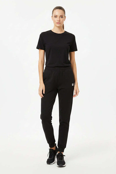 Black Straight Fit Jog Pant Black Nawao.com
