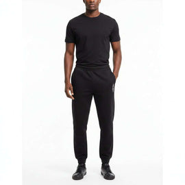 Black Straight Fit Jog Pant Black Nawao.com
