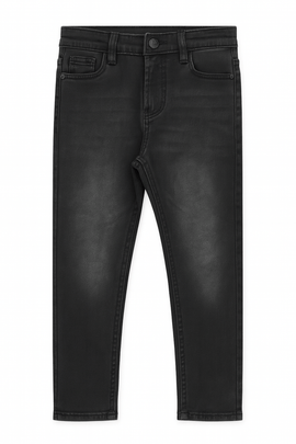 Black Stretch Slim Fit Trouser Nawao.com