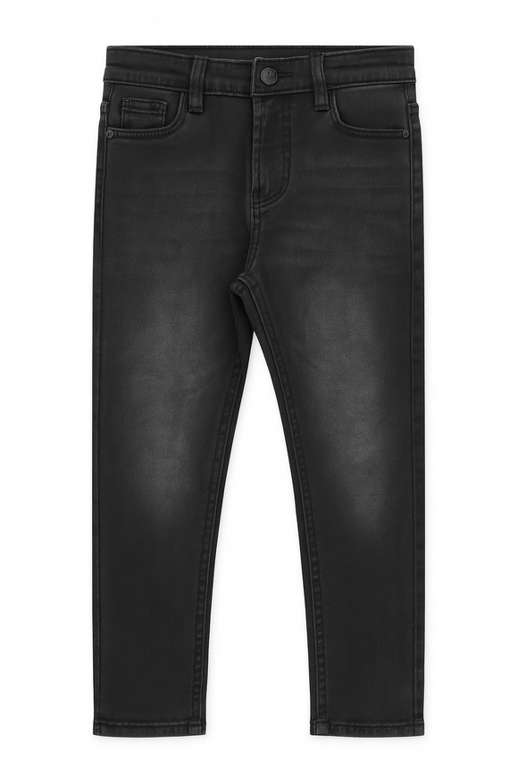 Black Stretch Slim Fit Trouser Nawao.com