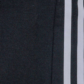 Black Stripe Active Pants Nawao.com