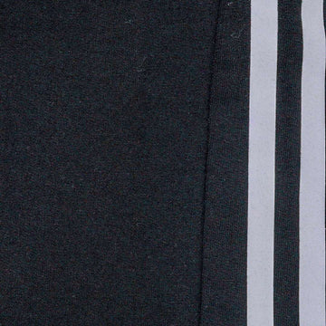 Black Stripe Active Pants Nawao.com