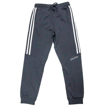 Black Stripe Active Pants Nawao.com