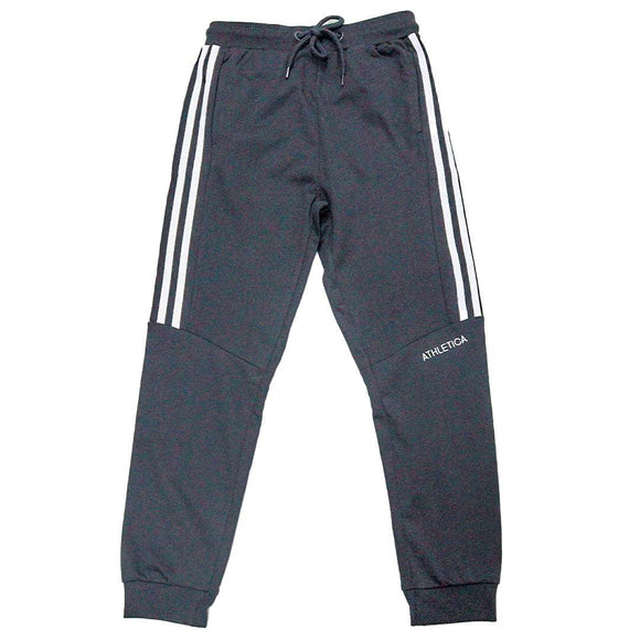 Black Stripe Active Pants Nawao.com