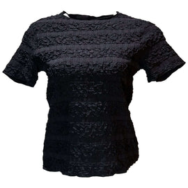 Black Textured T Nawao.com