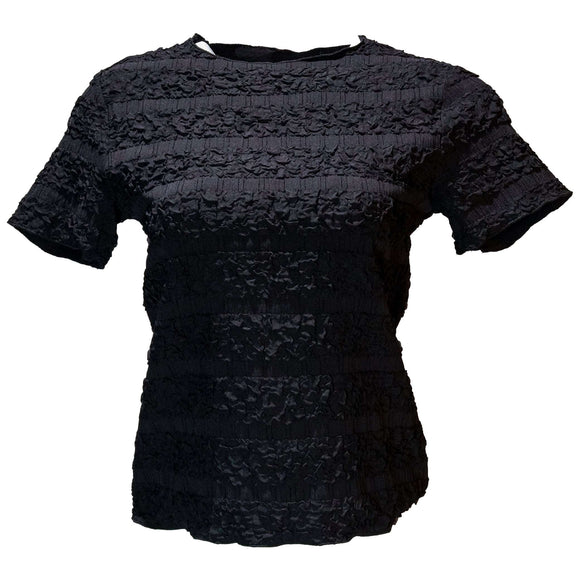 Black Textured T Nawao.com