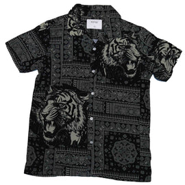 Black Tiger Graphic Tshirt Nawao.com