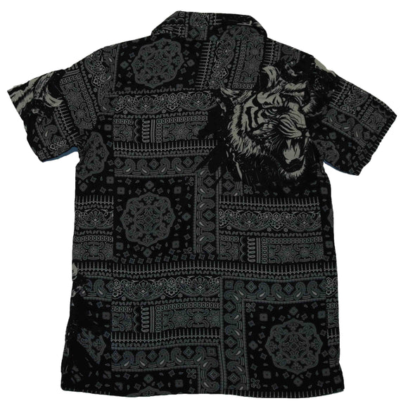 Black Tiger Graphic Tshirt Nawao.com