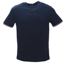 Black Tipped T Shirt With Logo Black Nawao.com