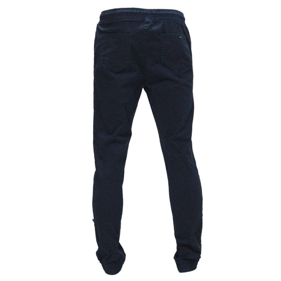 Black Twill Jogger Black Nawao.com