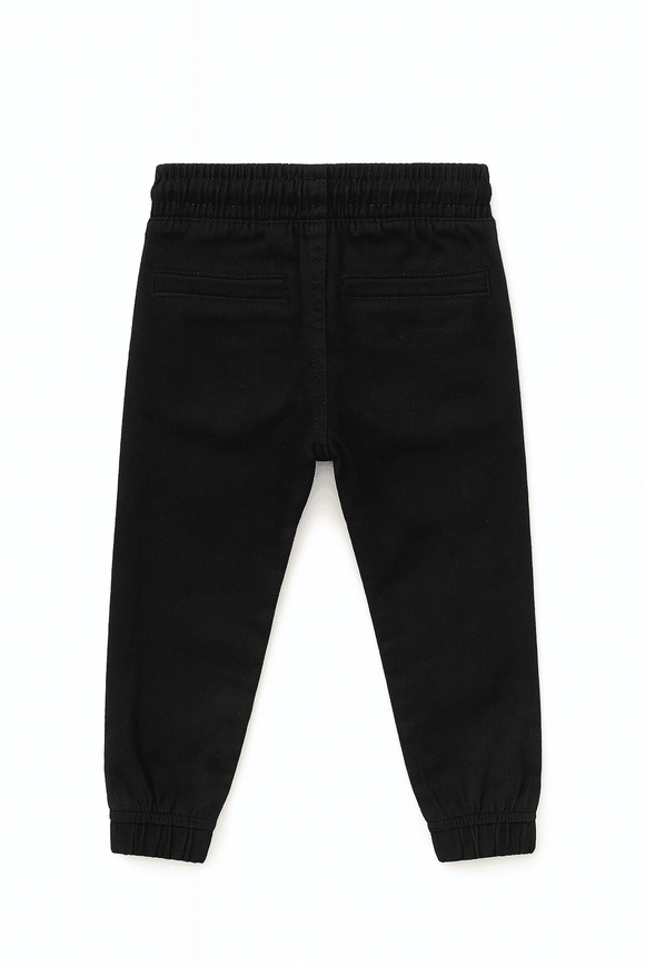 Black Twill Jogger Nawao.com