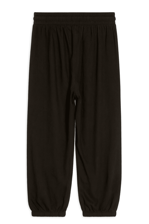 Black Twill Jogger Nawao.com