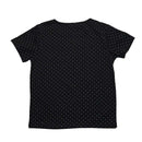 Black W Silver Top With Allover Nawao.com