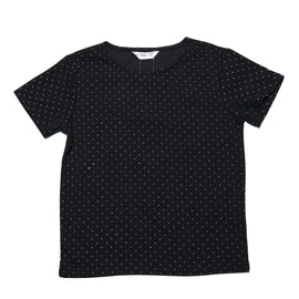 Black W Silver Top With Allover Nawao.com