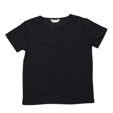 Black W Silver Top With Allover Nawao.com