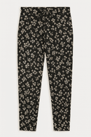 Black White Floral Printed Table Pyjama Set Assorted Nawao.com