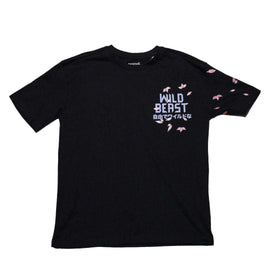 Black Wild Beast Oversize Tee Nawao.com