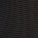 Black Zip Placket Ottoman Polo Shirt Black Nawao.com