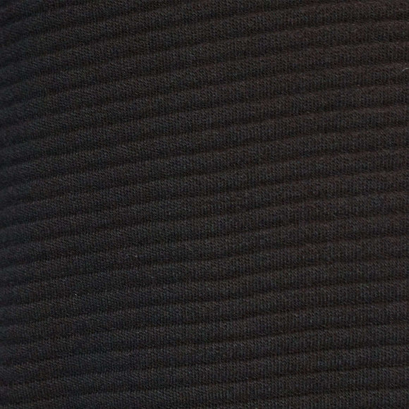 Black Zip Placket Ottoman Polo Shirt Black Nawao.com
