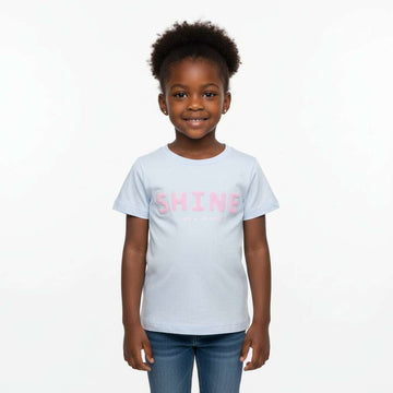 Blue 3D Embellishment T Shirt Blue Nawao.com