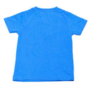Blue Car Printed Short Sleeve T Shirt Blue Nawao.com