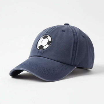 Blue Colour Embellished Cap Nawao.com