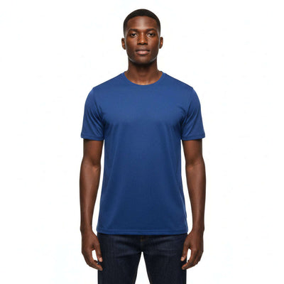 Blue Cool Feel Active T Shirt Blue Uk8 Nawao.com