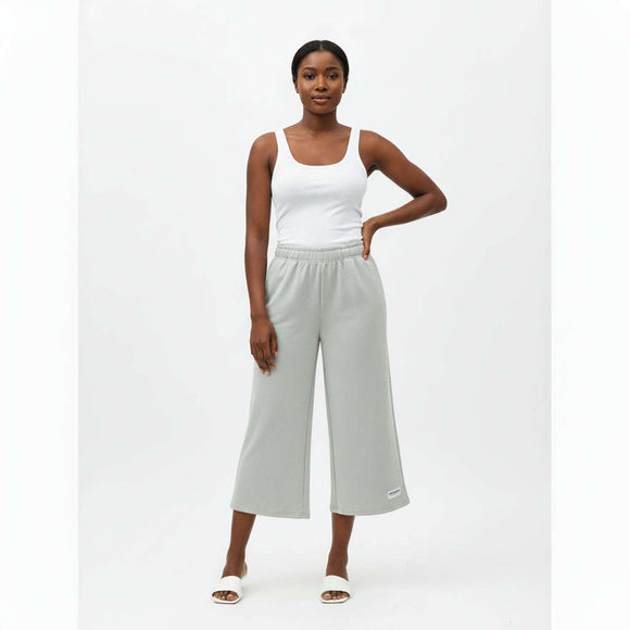 Blue Culotte  Wideleg Pant Blue Nawao.com