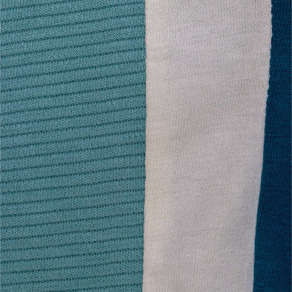 Blue Cut Sew Jersey Ottoman S S Zipper Polo Nawao.com