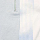 Blue Cut Sew Printed Stripe S S Z Nawao.com