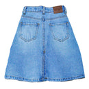 Blue Denim Skirt Nawao.com