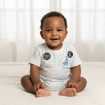 Blue Digger Printed Shorts 2Pj Pjs Blue Nawao.com