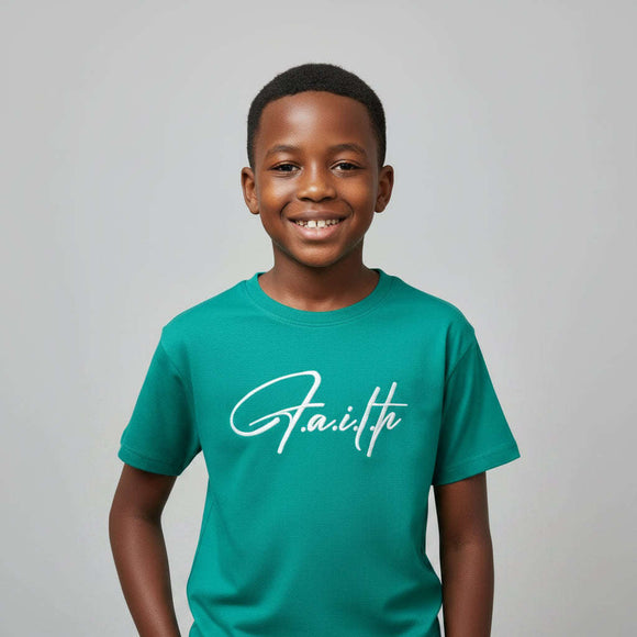 Blue Faith Carpet Over Size T Shirt Blue Nawao.com