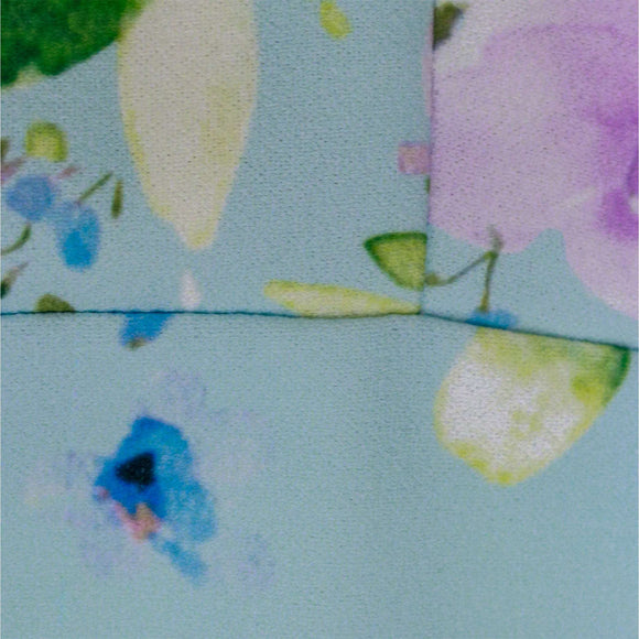 Blue Floral Aop Jumpsuit Blue Nawao.com