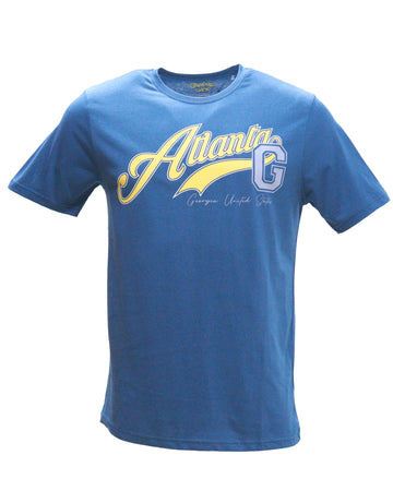 Blue Graphic T-Shirts Nawao.com