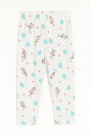 Blue Heart Flamingo Print S S Pajama Sets Assorted Nawao.com