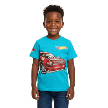 Blue Junior Boys Character Graphic Tshirt  Assorted Nawao.com
