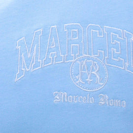 Blue Marcelo Renossi T Shirt Blue Nawao.com