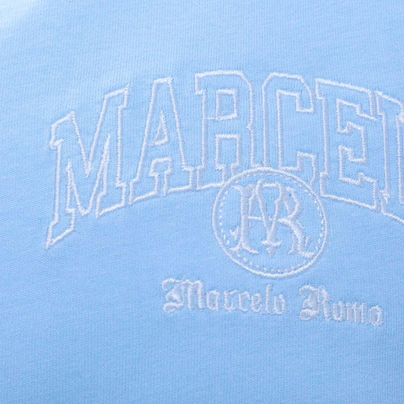 Blue Marcelo Renossi T Shirt Blue Nawao.com