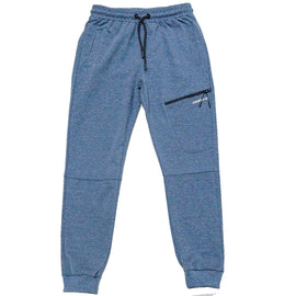 Blue Mel One Pocket Heatseal Active Pants Blue Nawao.com