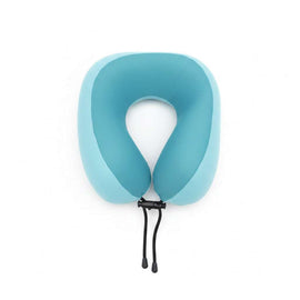 Blue Memory Foam Neck Pillow Nawao.com