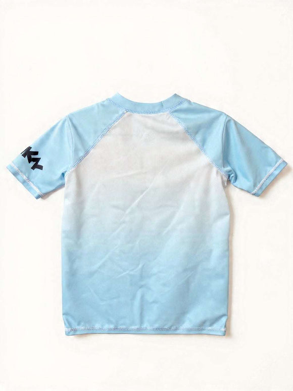 Blue Mickey Mouse Rash Guard T Shirt Nawao.com