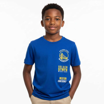 Blue Over Size Golden State Warriors T Shirt Blue Nawao.com
