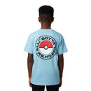 Blue Oversize Pikachu Tee Blue Nawao.com